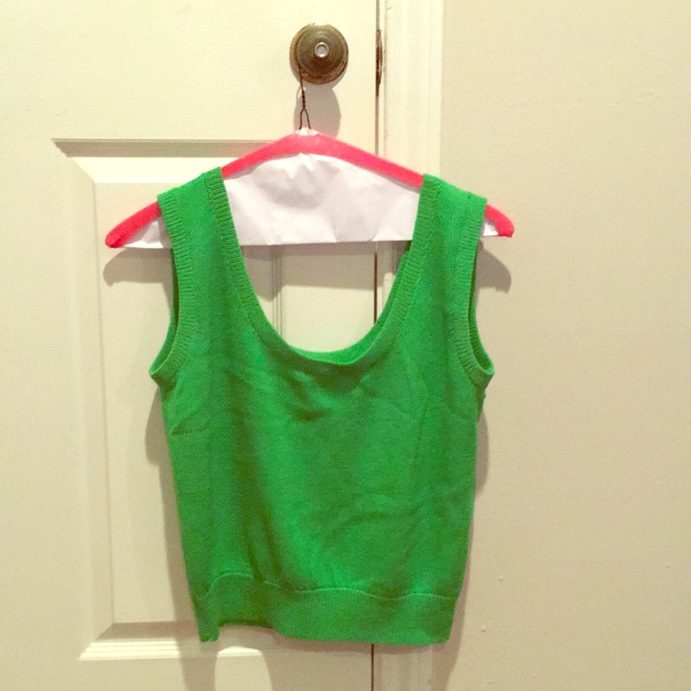 Sleeveless sweater